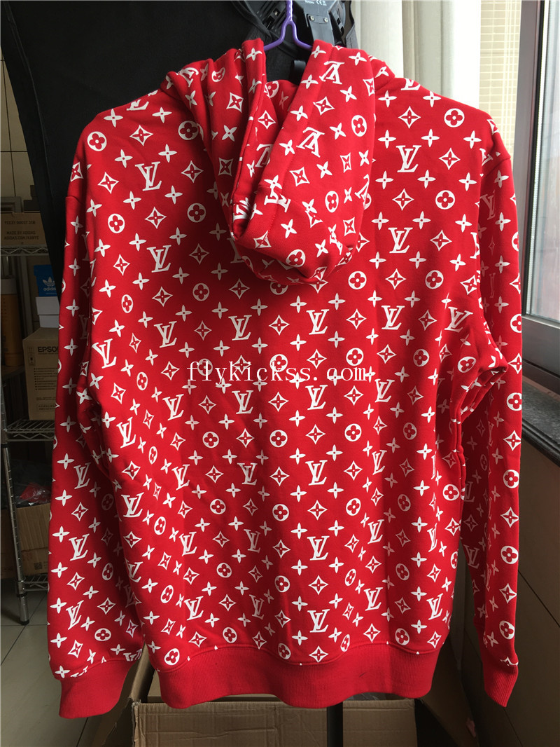 Supreme Red Hoodie